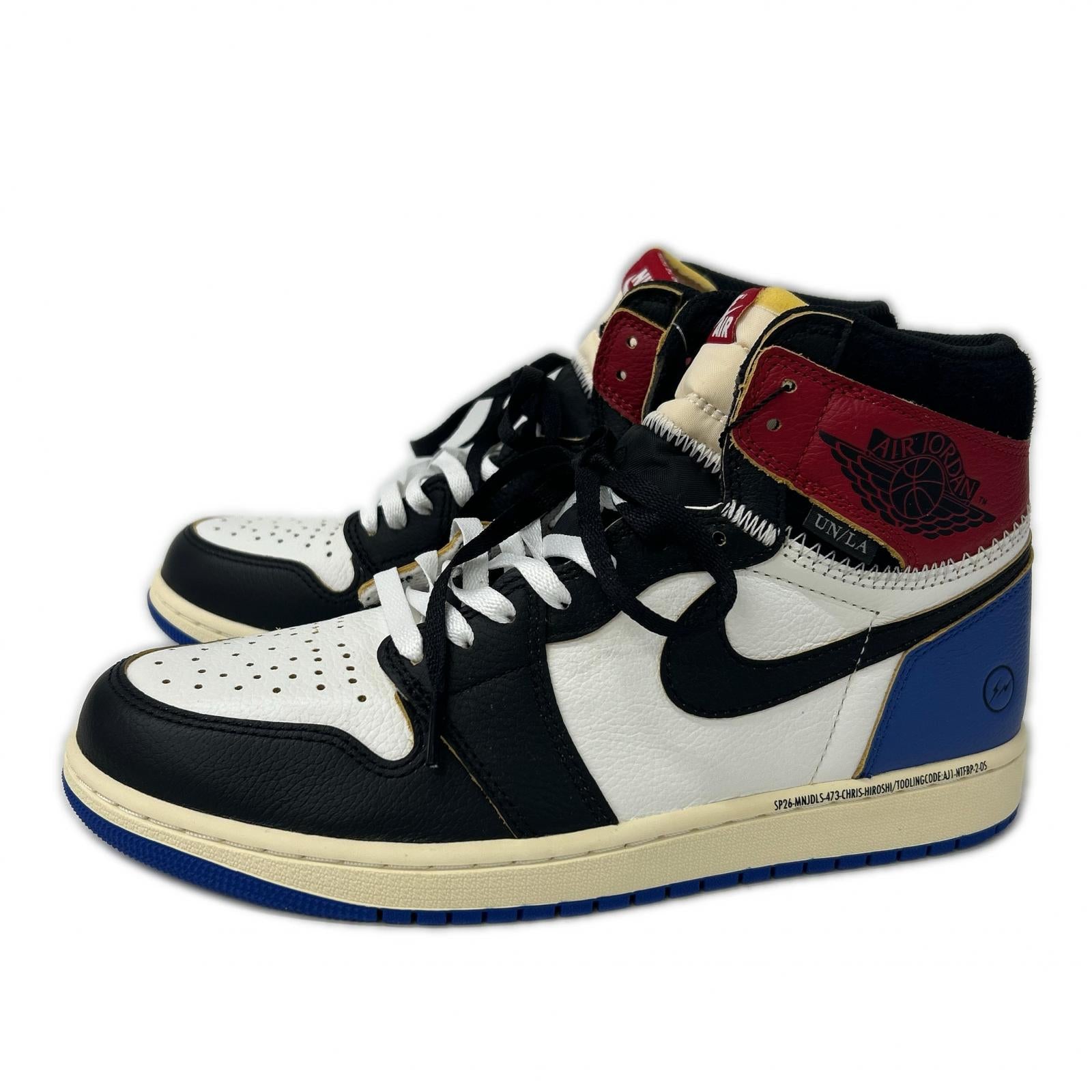 NIKE ナイキ Fragment x UNION【新品同様】IO7847 002 Air Jordan 1 Retro High OG SP ハイカットスニーカー シューズ