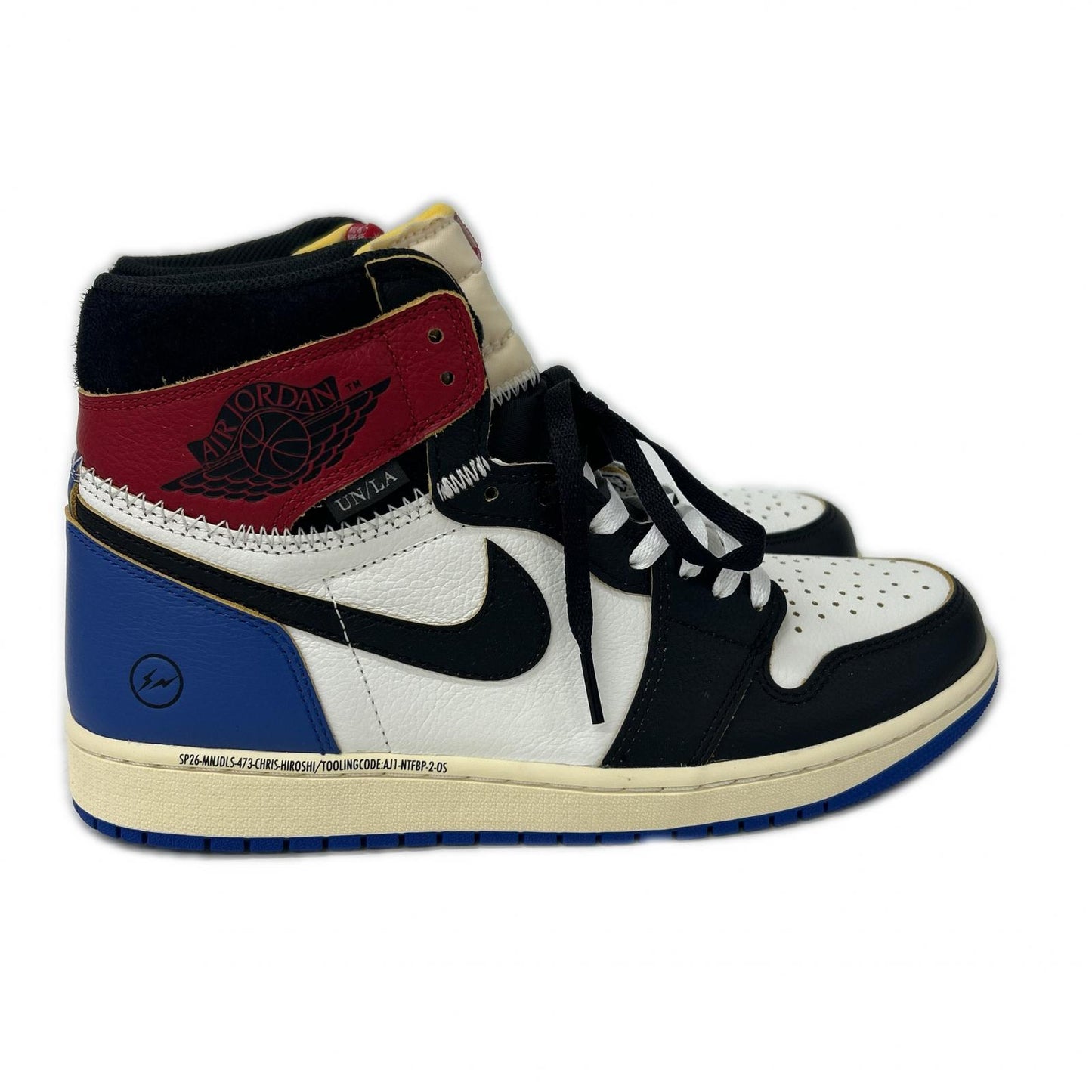 NIKE ナイキ Fragment x UNION【新品同様】IO7847 002 Air Jordan 1 Retro High OG SP ハイカットスニーカー シューズ
