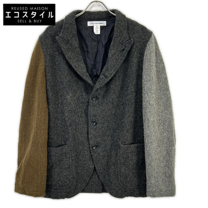 COMMEdesGARCONS SHIRT コムデギャルソンシャツ FL-J004 WOOL NYLON SERGE GARMENT MILLED JACKET ジャケット