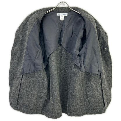 COMMEdesGARCONS SHIRT コムデギャルソンシャツ FL-J004 WOOL NYLON SERGE GARMENT MILLED JACKET ジャケット