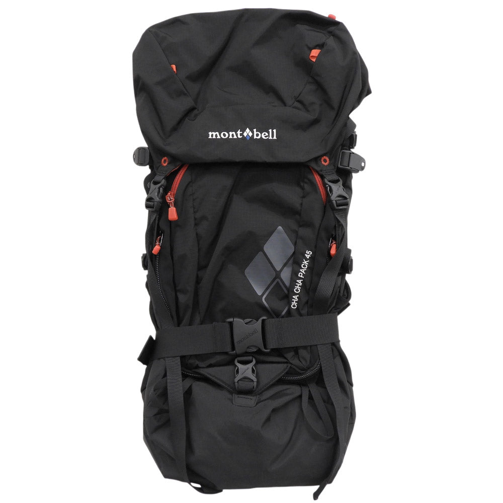 mont-bell モンベル 新品同様 チャチャパック45 リュック デイパック メンズ ブラック 1123959