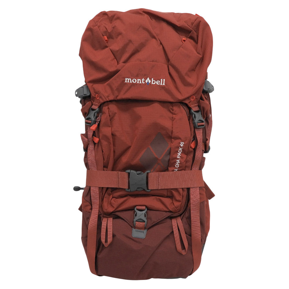 mont-bell モンベル 新品同様 チャチャパック45 リュック デイパック メンズ カーディナルレッド 1123959