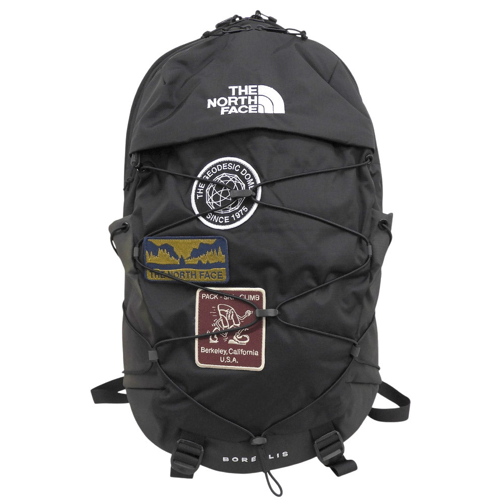 THE NORTH FACE ノースフェイス 美品 Borealis ワッペン バックパック 25L リュック デイパック メンズ ブラック NM72307Z
