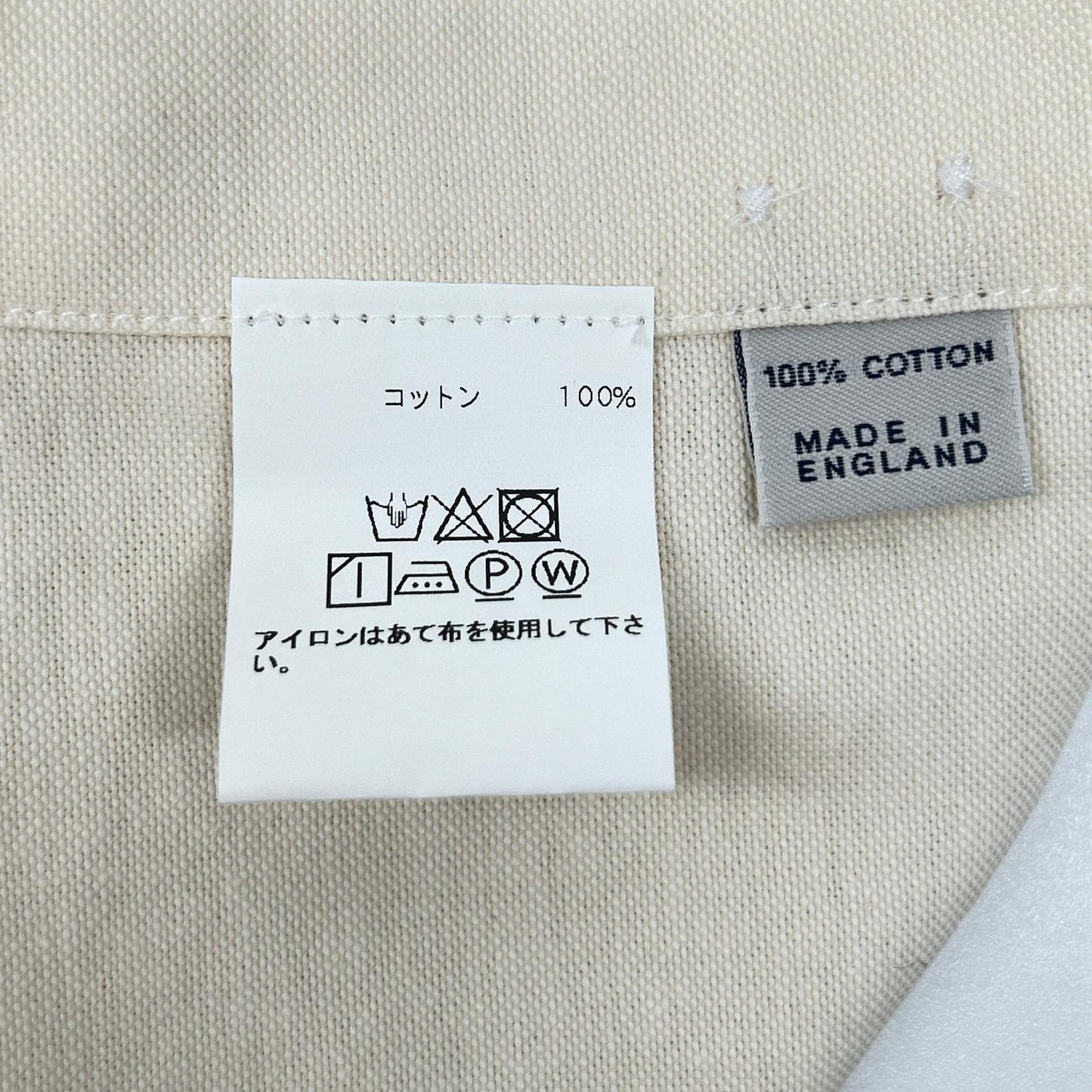 Drakes ドレイクス アイボリー コットン BDシャツ トップス