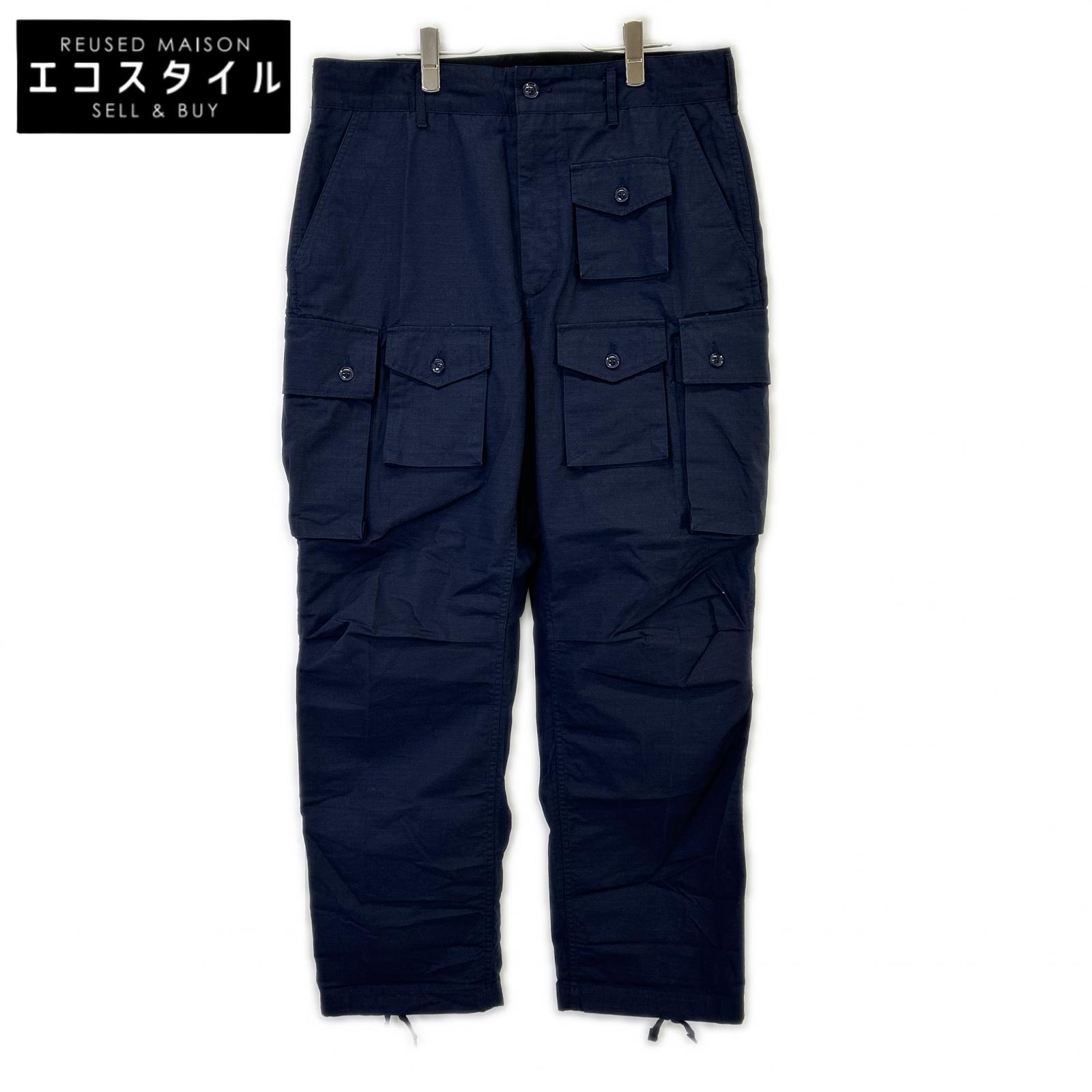 Engineered Garments エンジニアードガーメンツ ネイビー IK197 リップストップ FA Pant ボトムス