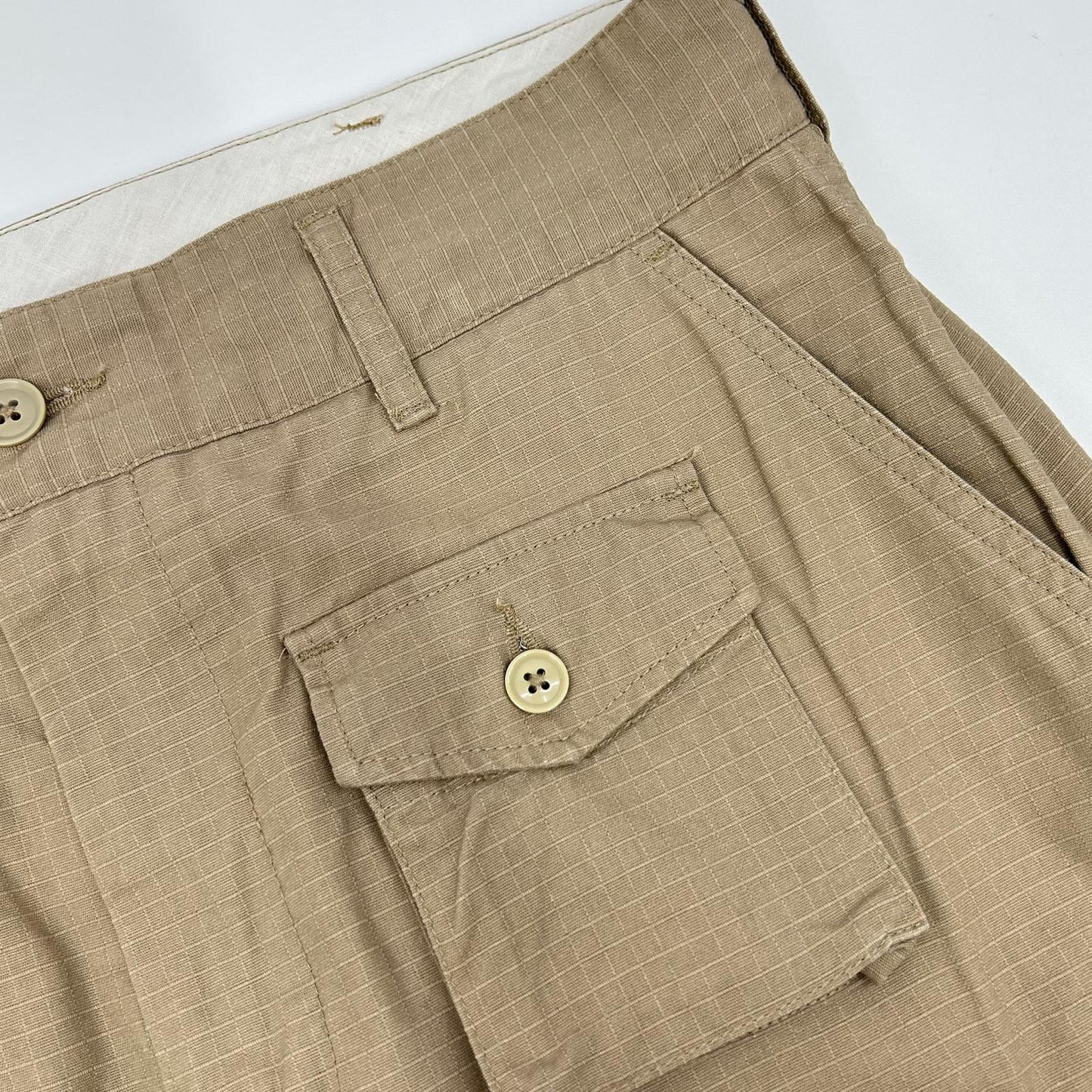 Engineered Garments エンジニアードガーメンツ ベージュ IK197 リップストップ FA Pant ボトムス