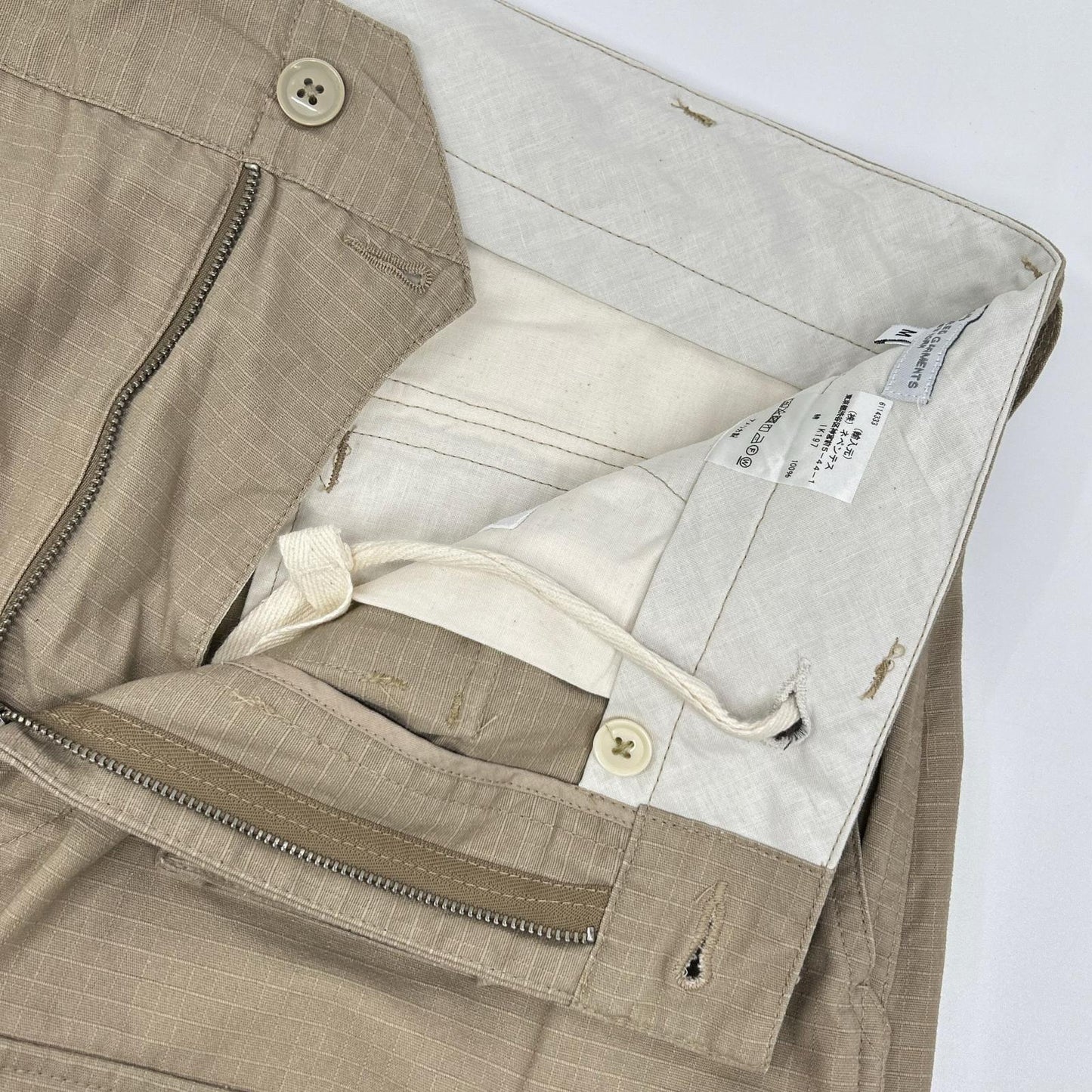 Engineered Garments エンジニアードガーメンツ ベージュ IK197 リップストップ FA Pant ボトムス