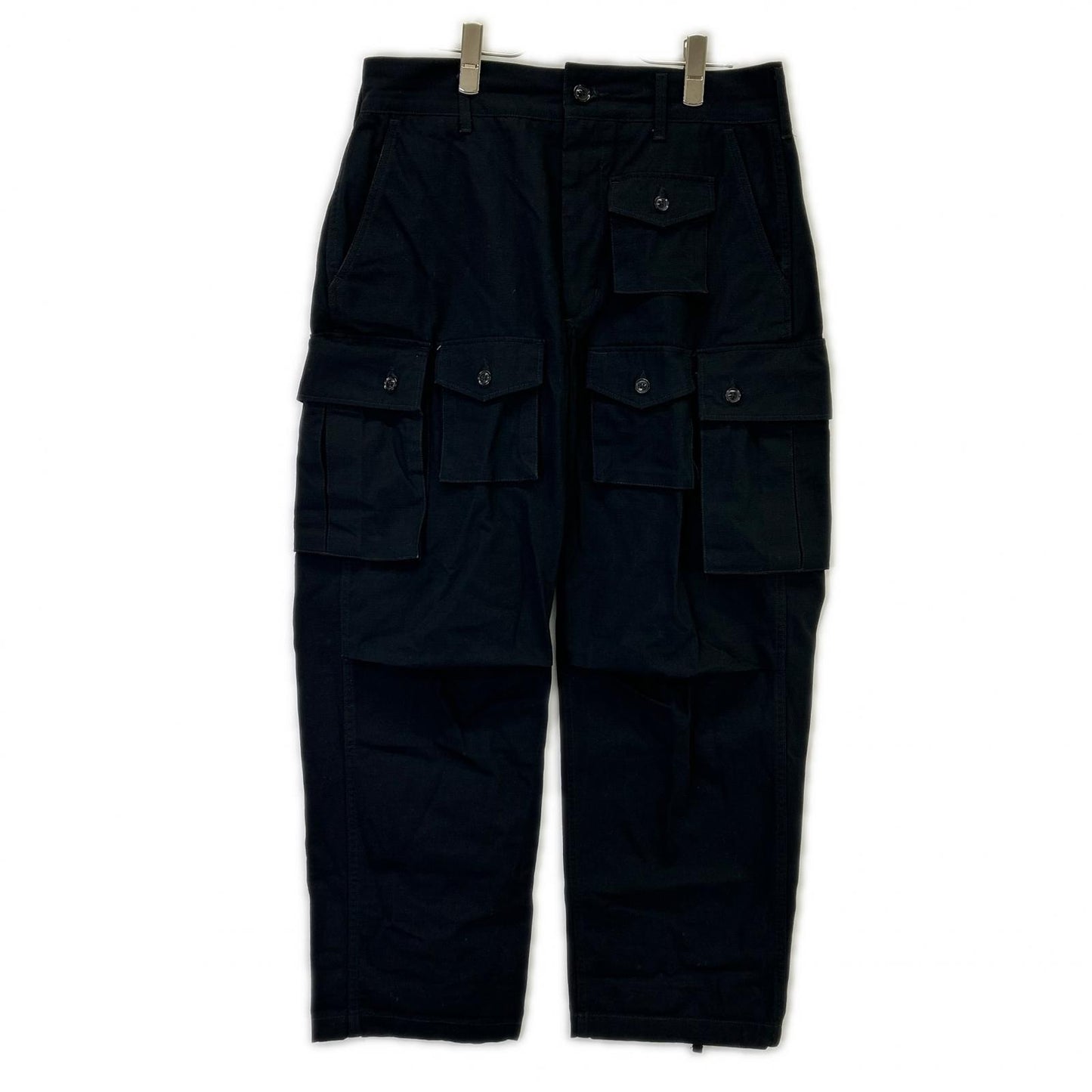 Engineered Garments エンジニアードガーメンツ ブラック IK197 リップストップ FA Pant ボトムス