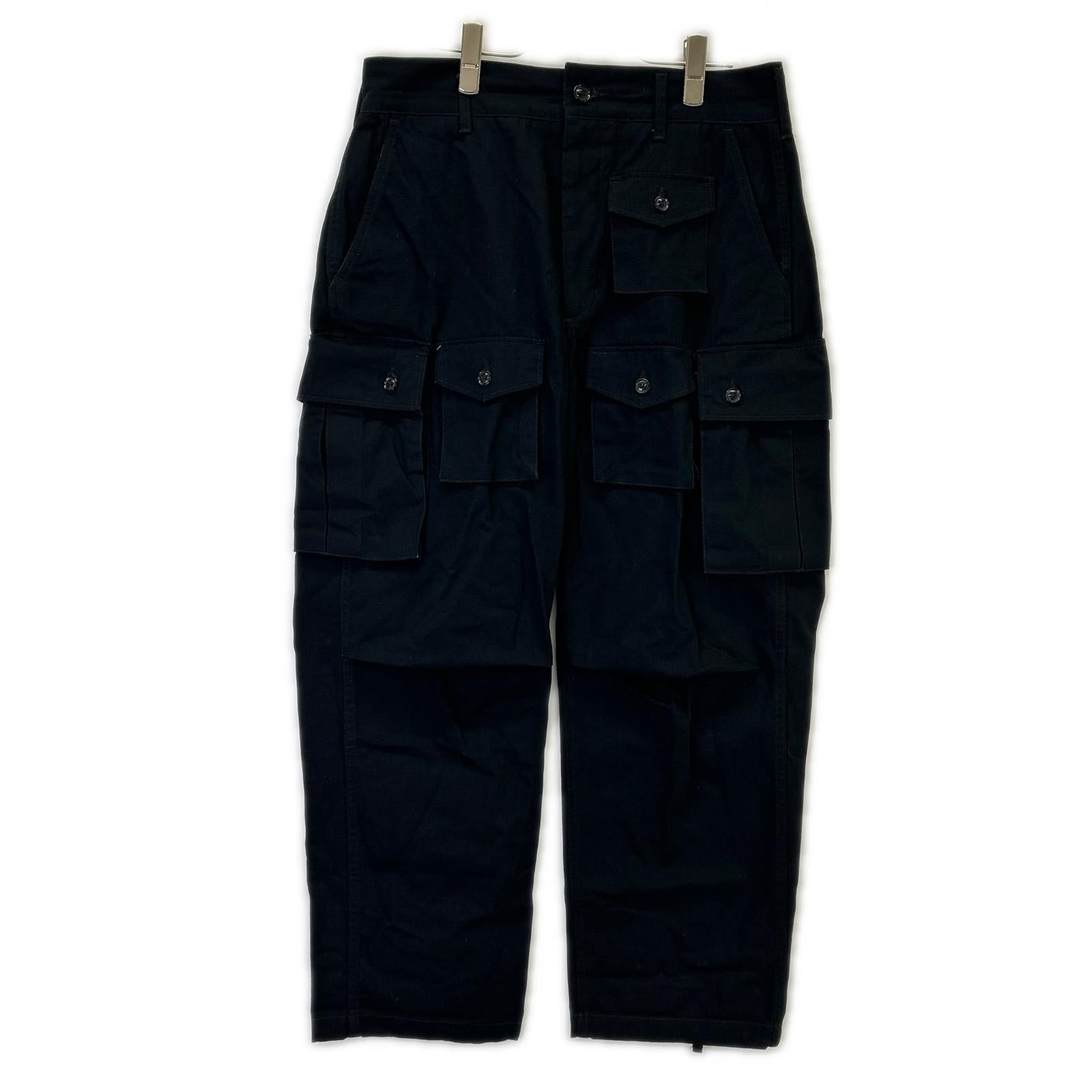 Engineered Garments エンジニアードガーメンツ ブラック IK197 リップストップ FA Pant ボトムス