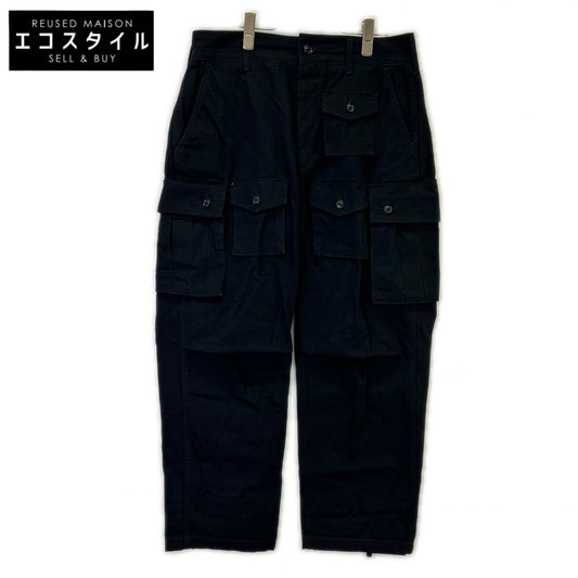 Engineered Garments エンジニアードガーメンツ ブラック IK197 リップストップ FA Pant ボトムス