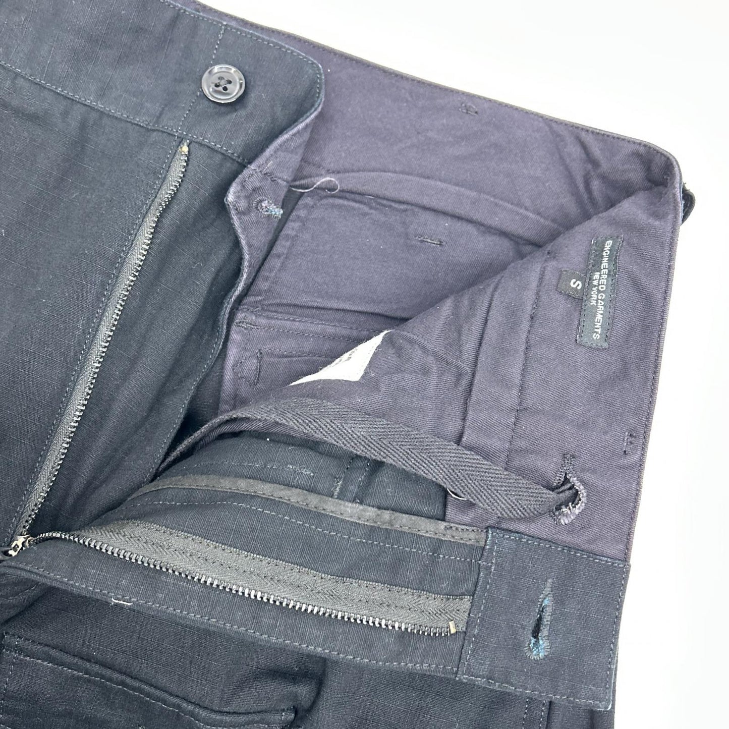 Engineered Garments エンジニアードガーメンツ ブラック IK197 リップストップ FA Pant ボトムス