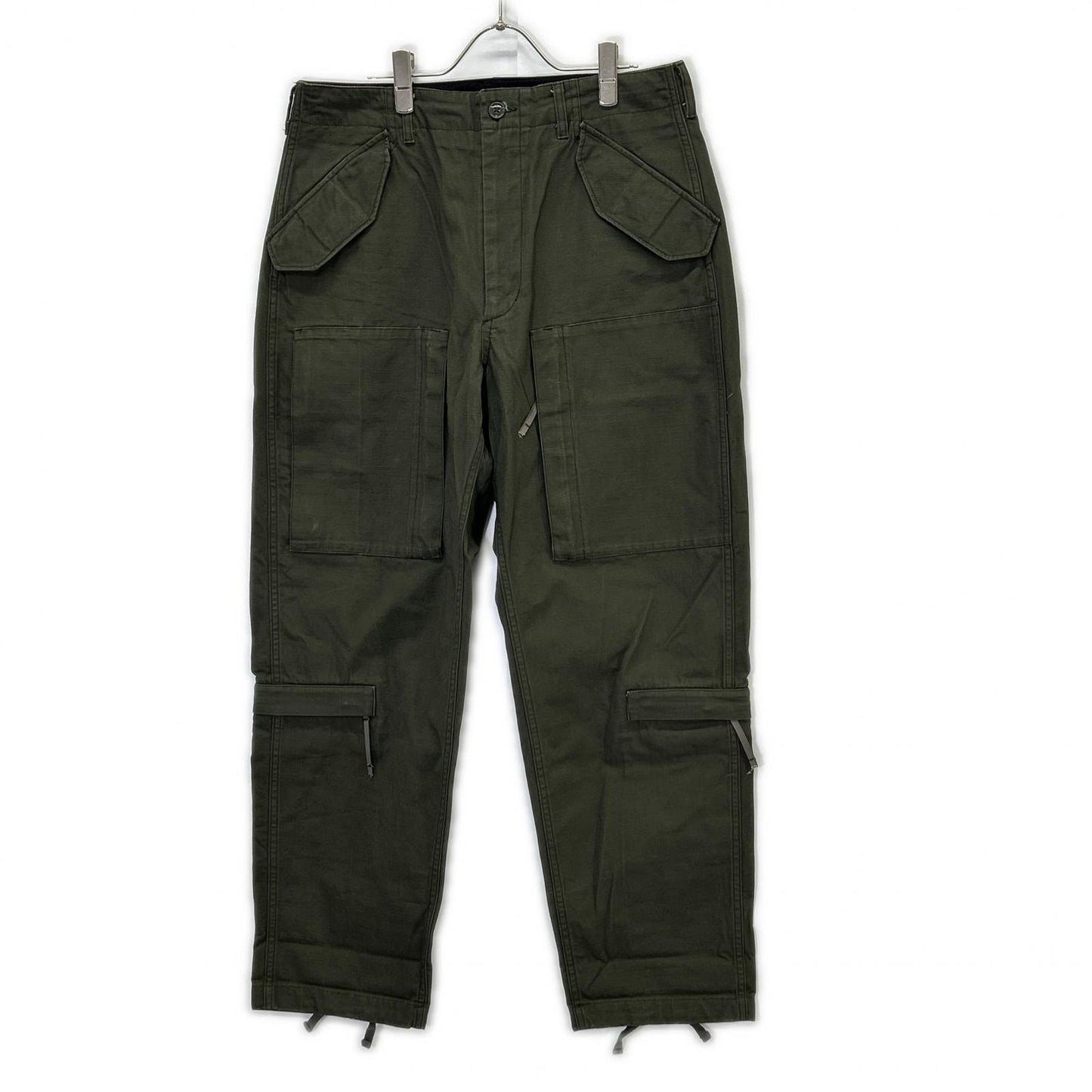 Engineered Garments エンジニアードガーメンツ カーキ リップストップ ファティーグパンツ ボトムス