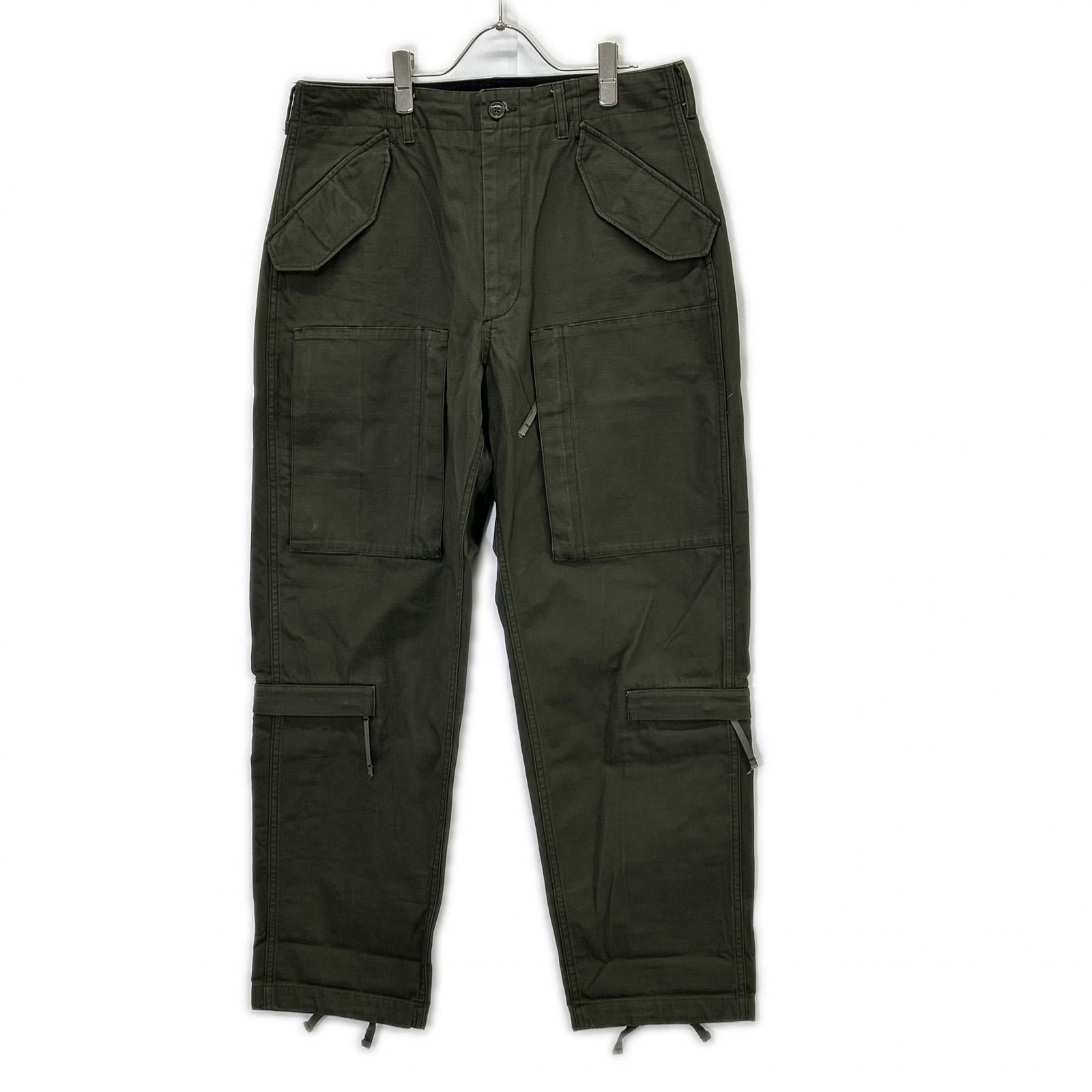 Engineered Garments エンジニアードガーメンツ カーキ リップストップ ファティーグパンツ ボトムス