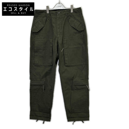 Engineered Garments エンジニアードガーメンツ カーキ リップストップ ファティーグパンツ ボトムス