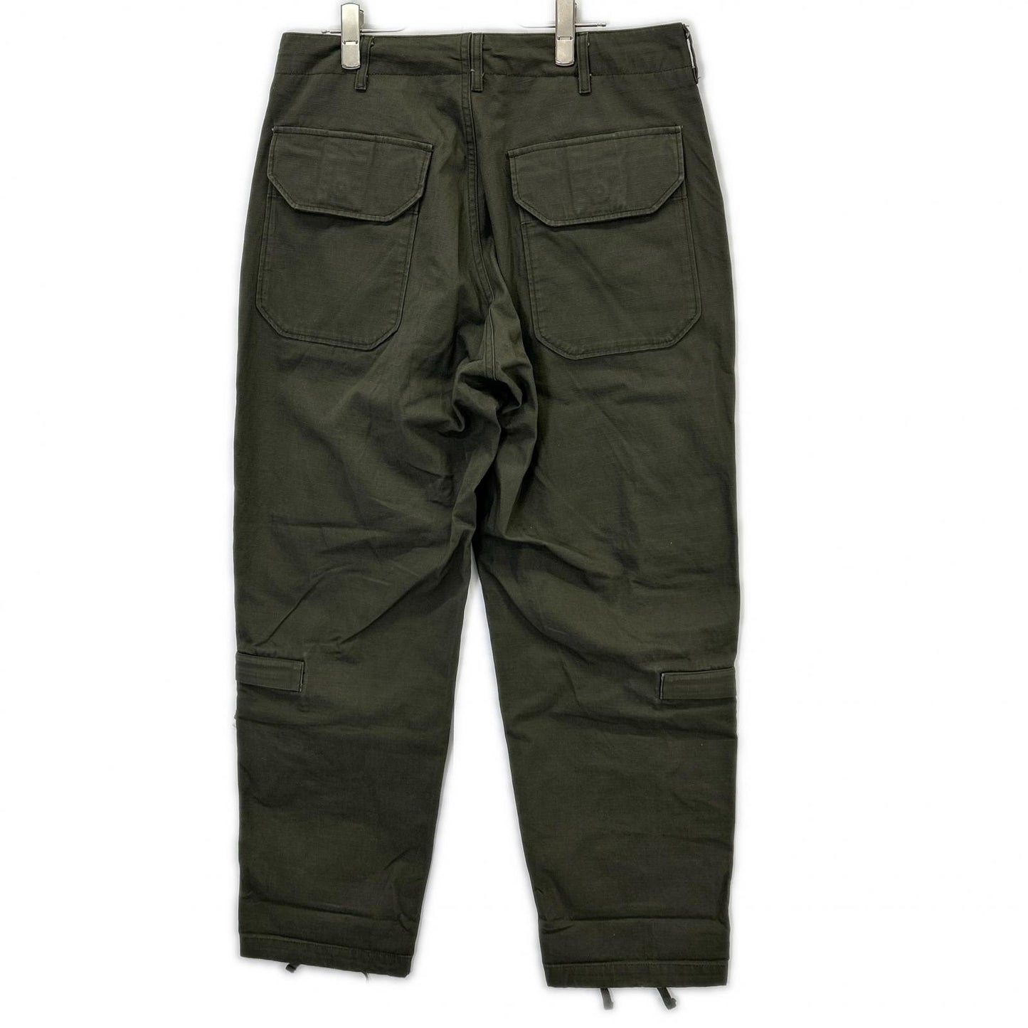 Engineered Garments エンジニアードガーメンツ カーキ リップストップ ファティーグパンツ ボトムス