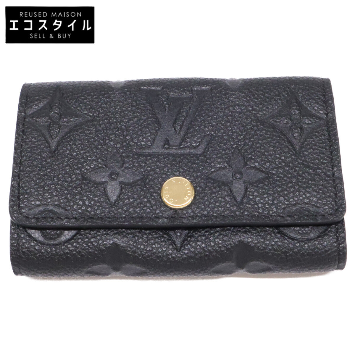 LOUIS VUITTON ルイヴィトン 【美品】M64421 ミュルティクレ 6 モノグラムアンプラント キーケース