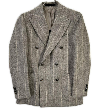 TAGLIATORE タリアトーレ ライトグレー G-GUS20K アルパカ混 ダブルジャケット ジャケット