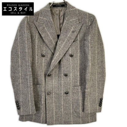 TAGLIATORE タリアトーレ ライトグレー G-GUS20K アルパカ混 ダブルジャケット ジャケット