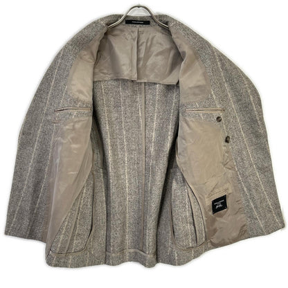 TAGLIATORE タリアトーレ ライトグレー G-GUS20K アルパカ混 ダブルジャケット ジャケット