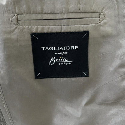 TAGLIATORE タリアトーレ ライトグレー G-GUS20K アルパカ混 ダブルジャケット ジャケット