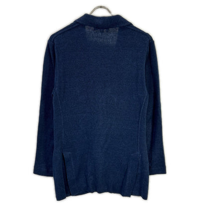 LARDINI ラルディーニ ネイビー JZLJM56 リネンコットン ニットジャケット ジャケット
