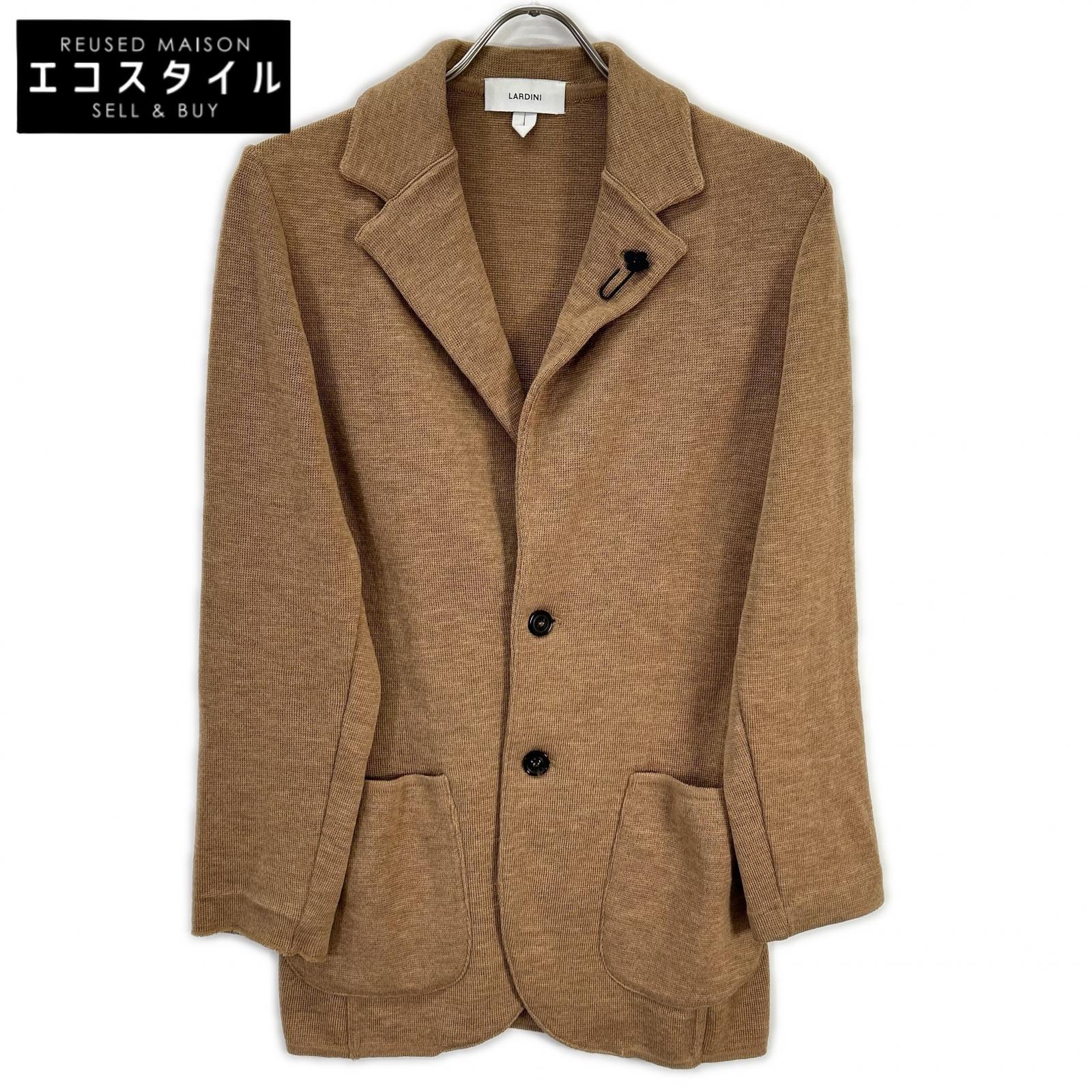 LARDINI ラルディーニ ブラウン JYLJM56J ウール ジャケット ジャケット