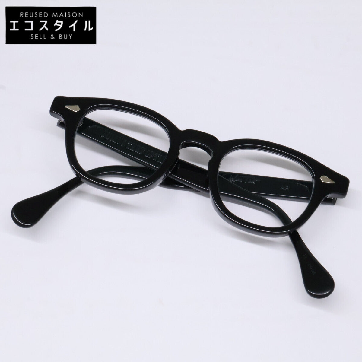 JULIUS TART OPTICAL ジュリアスタートオプティカル AR PL-009A 度入りレンズ ウェリントンシェイプ アイウェア 眼鏡