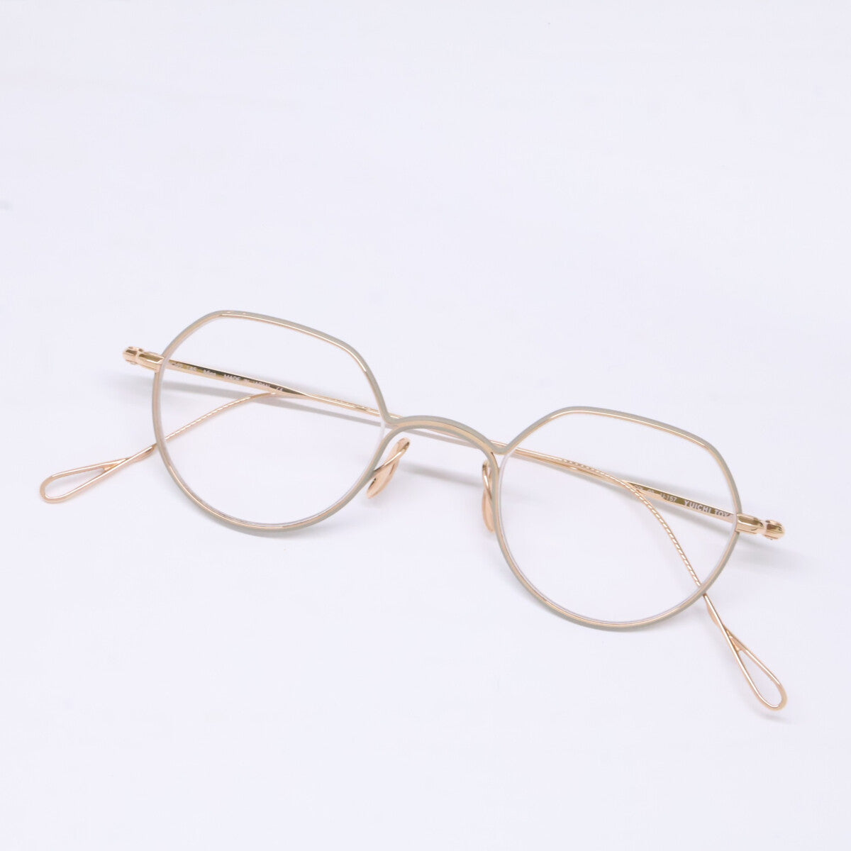 YUICHI TOYAMA ユウイチトヤマ U-157 COL.02 Mies ミース 度入りレンズ クラウンパント アイウェア 眼鏡