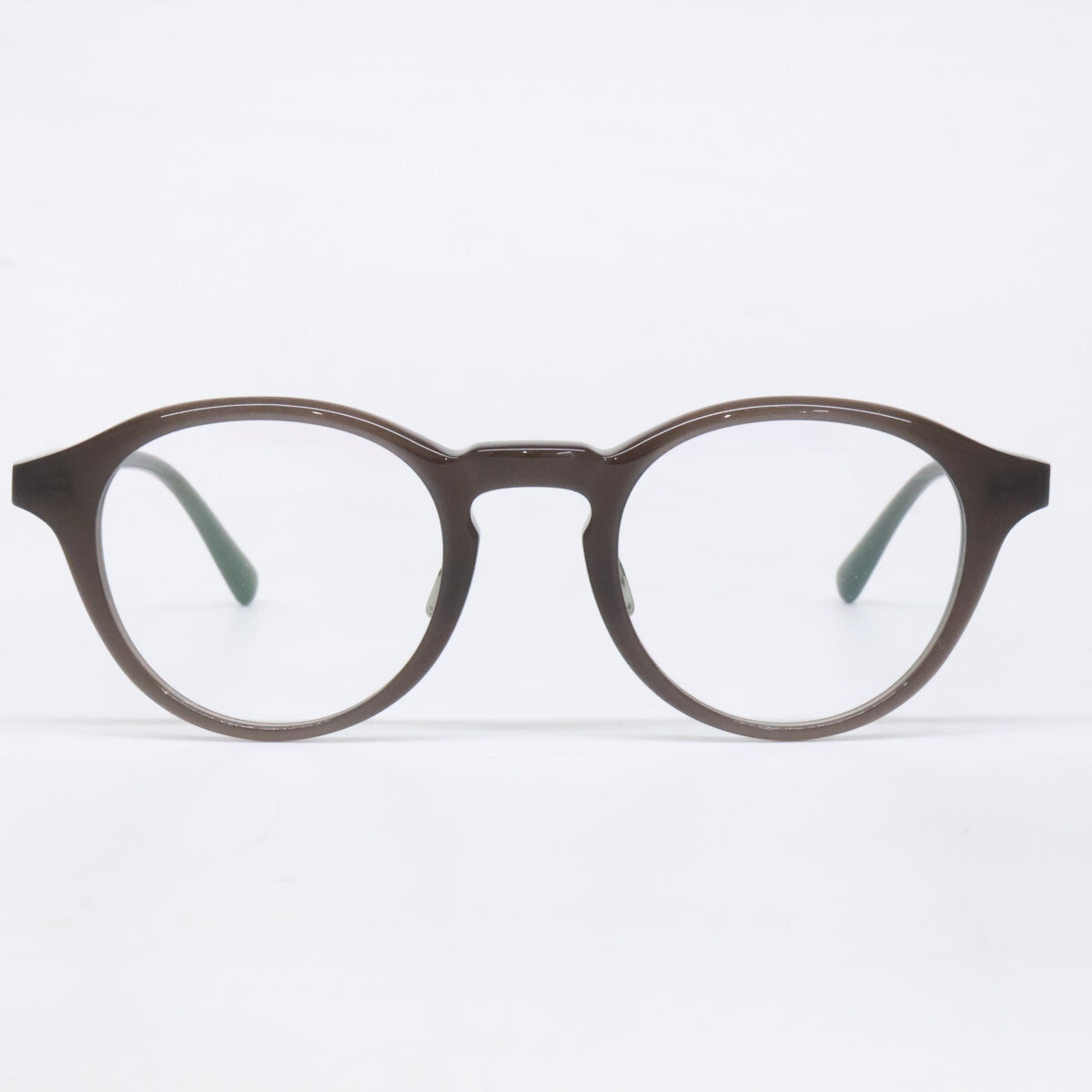 YUICHI TOYAMA ユウイチトヤマ 【美品】YUICHI TOYAMA/D ユウイチトヤマ/ディー UD-161 COL.04 MOKKOU 木瓜 ボストンシェイプ アイウェア 眼鏡