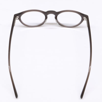 YUICHI TOYAMA ユウイチトヤマ 【美品】YUICHI TOYAMA/D ユウイチトヤマ/ディー UD-161 COL.04 MOKKOU 木瓜 ボストンシェイプ アイウェア 眼鏡
