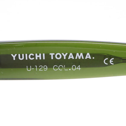 YUICHI TOYAMA ユウイチトヤマ 【美品】U-129 COL.04 DFW クラウンパント アイウェア 眼鏡