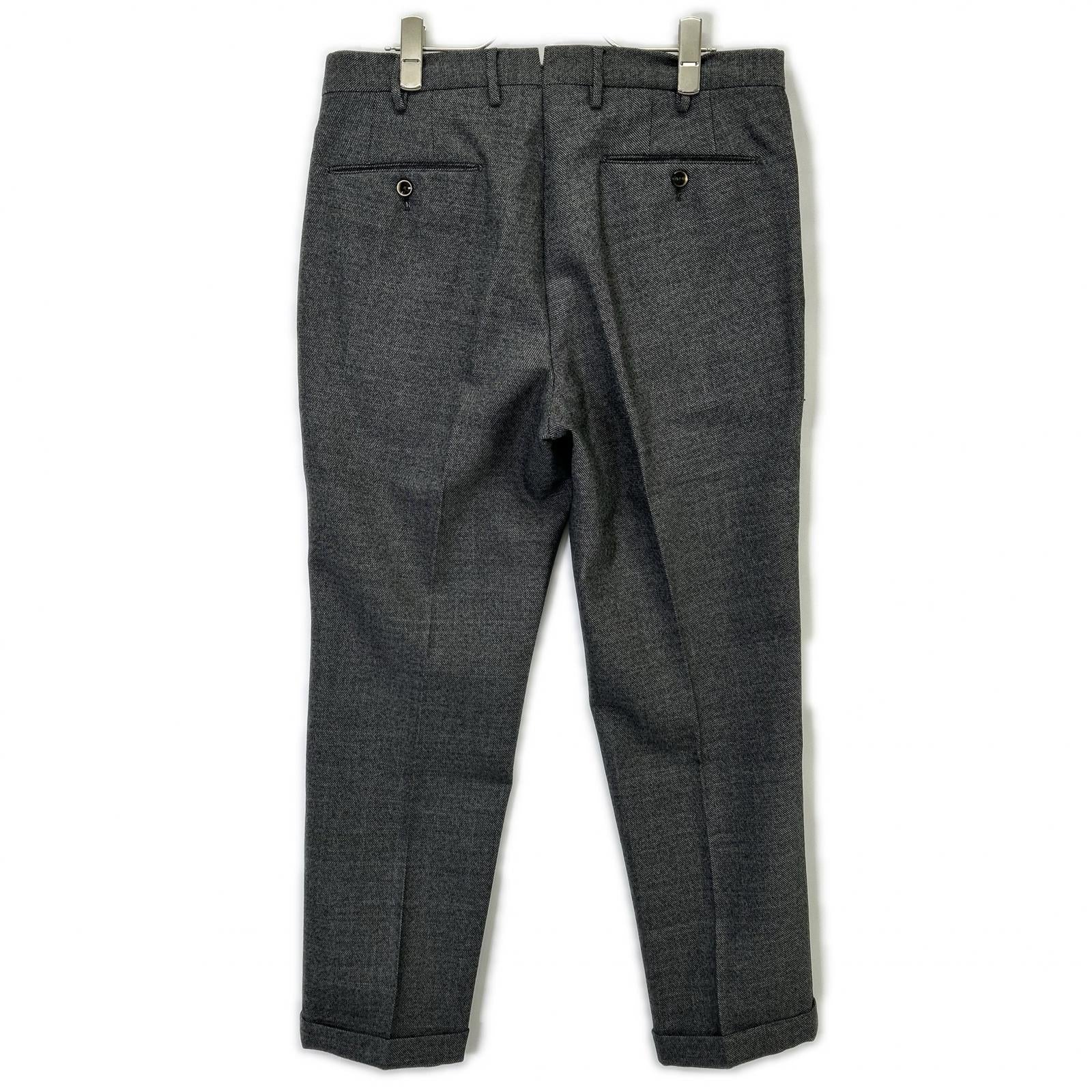 PT TORINO ピーティートリノ グレー GENTLEMAN FIT ダブル仕上げ スラックス ボトムス