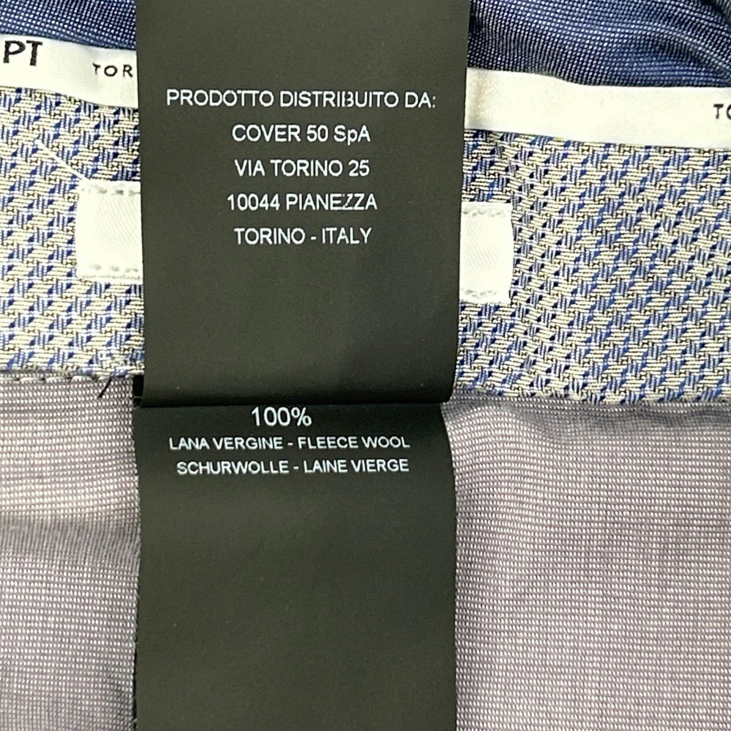 PT TORINO ピーティートリノ グレー GENTLEMAN FIT ダブル仕上げ スラックス ボトムス