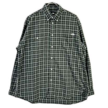 THE NORTH FACE ノースフェイス グリーン NR62431 フロストフォージフランネルシャツ トップス