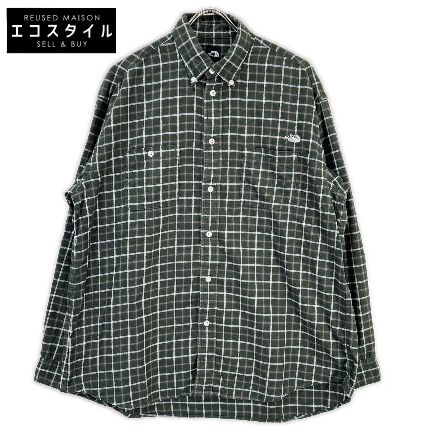 THE NORTH FACE ノースフェイス グリーン NR62431 フロストフォージフランネルシャツ トップス