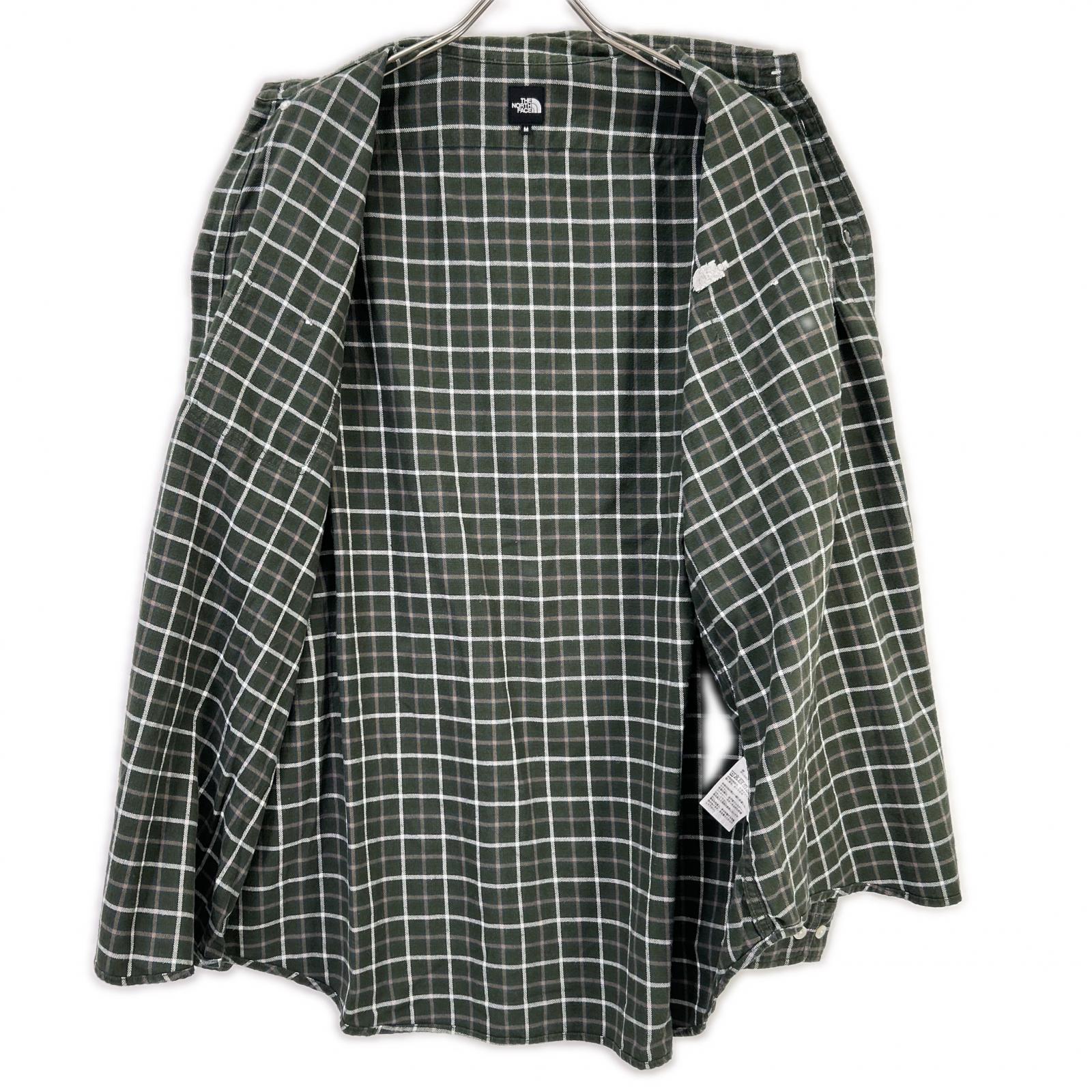 THE NORTH FACE ノースフェイス グリーン NR62431 フロストフォージフランネルシャツ トップス