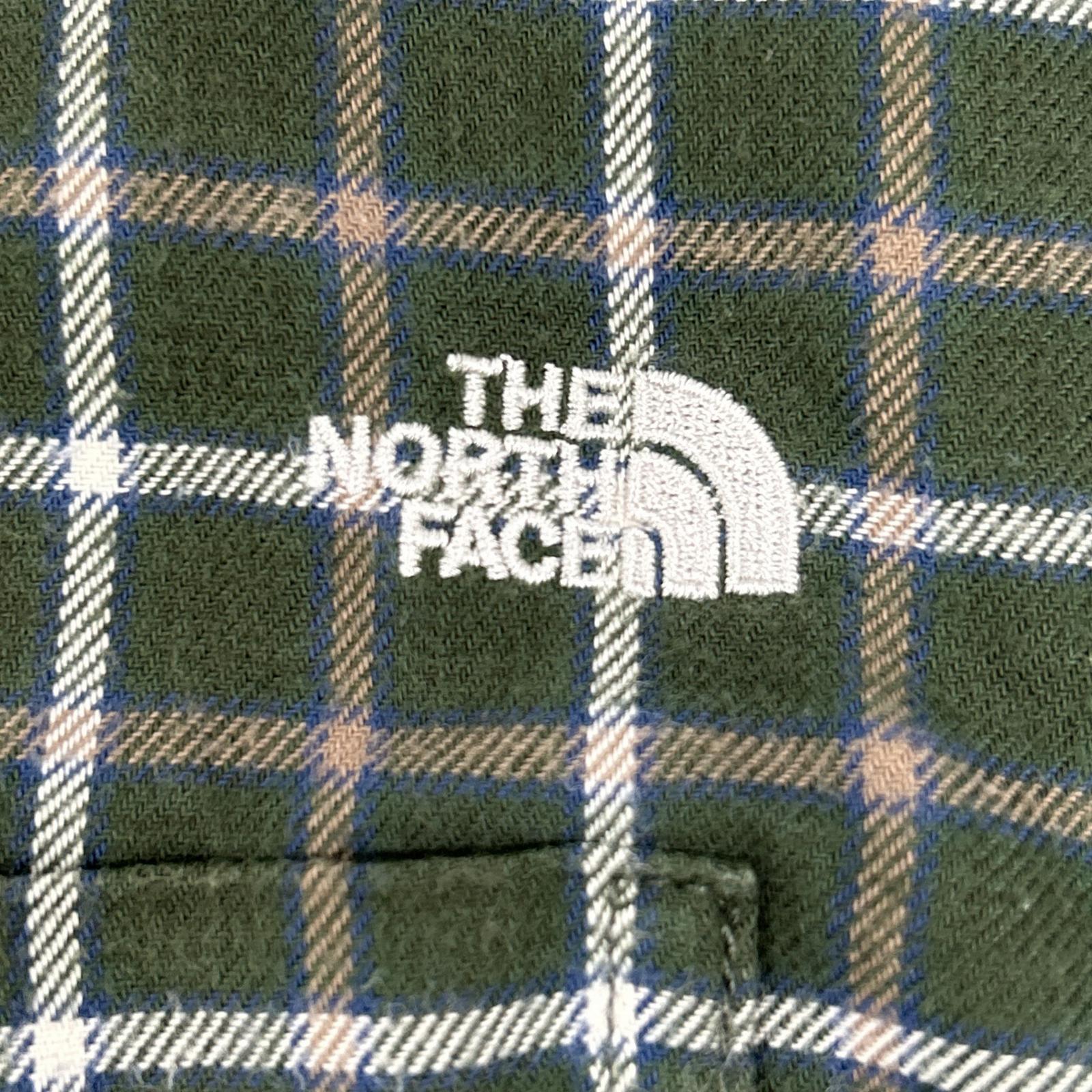 THE NORTH FACE ノースフェイス グリーン NR62431 フロストフォージフランネルシャツ トップス