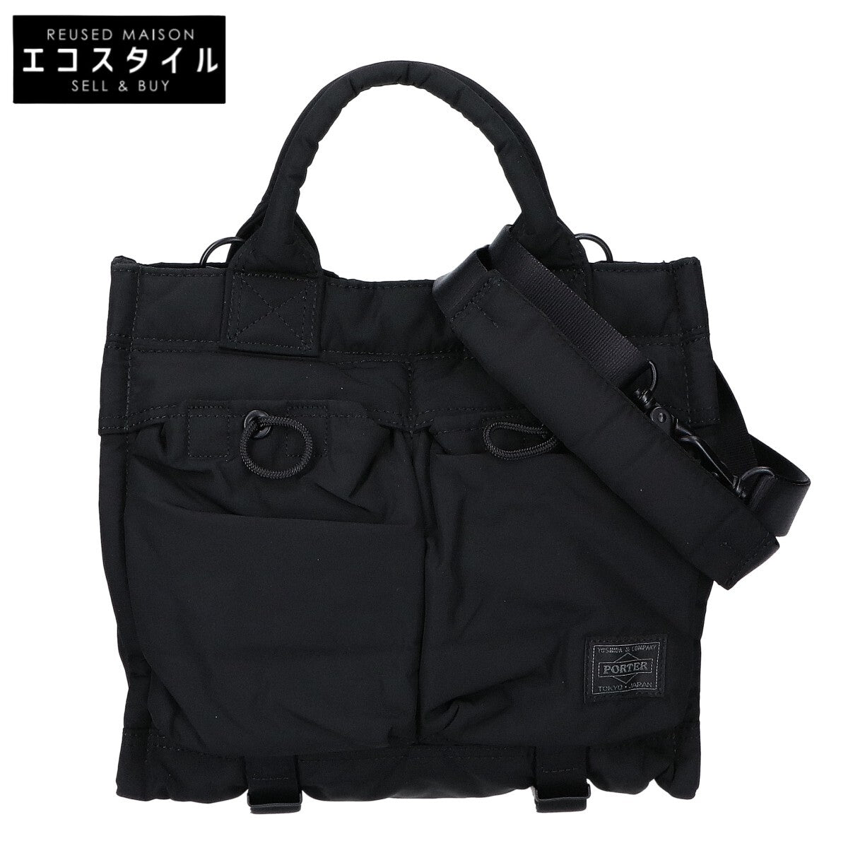 PORTER ポーター 【美品】SENSES センシズ 672-26820-10 2WAYショルダー トートバッグ