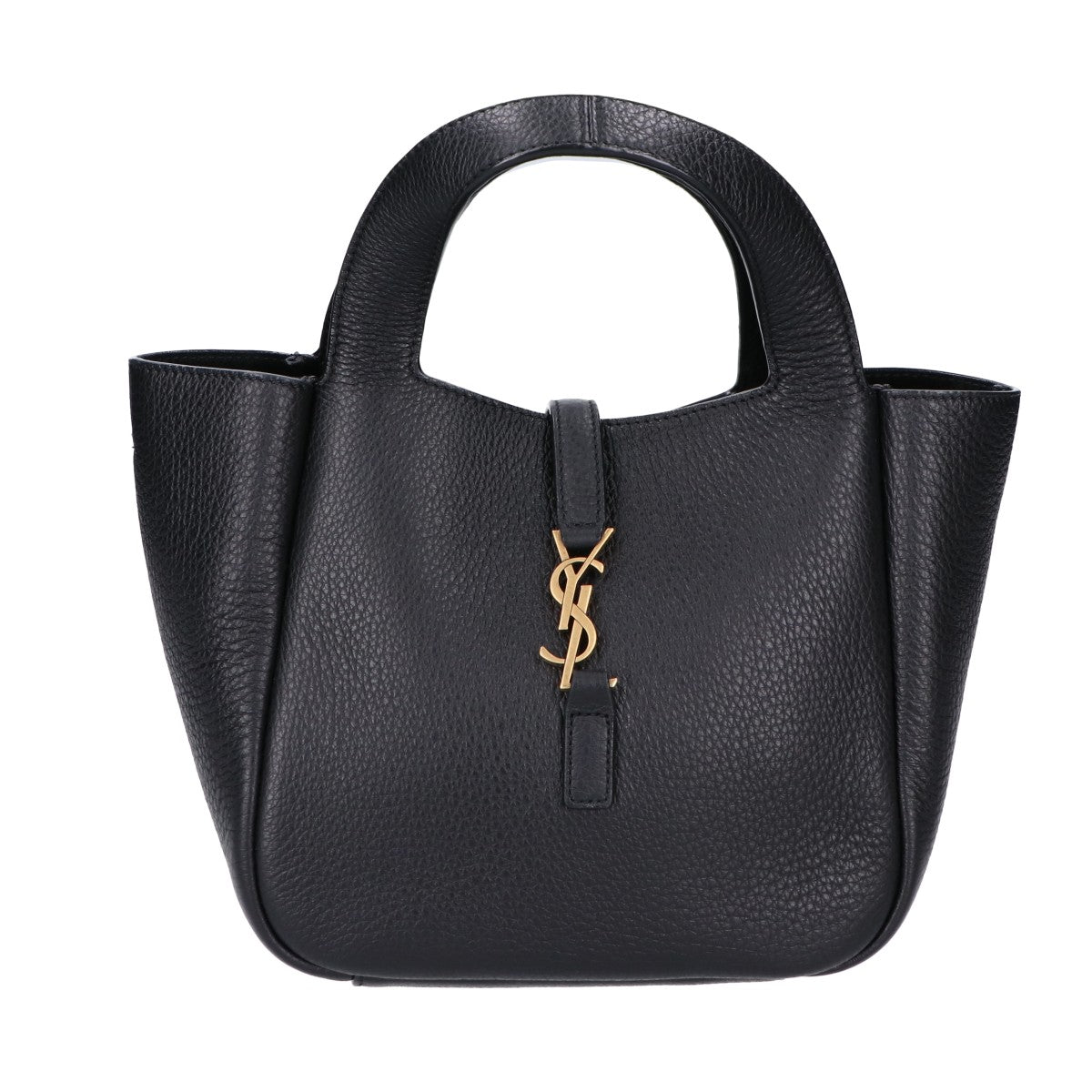 SAINT LAURENT PARIS サンローランパリ 美品 LE 5 À 7 ベイビーベア グレインレザー 2WAYショルダーバッグ ハンドバッグ