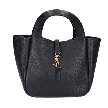 SAINT LAURENT PARIS サンローランパリ 美品 LE 5 À 7 ベイビーベア グレインレザー 2WAYショルダーバッグ ハンドバッグ