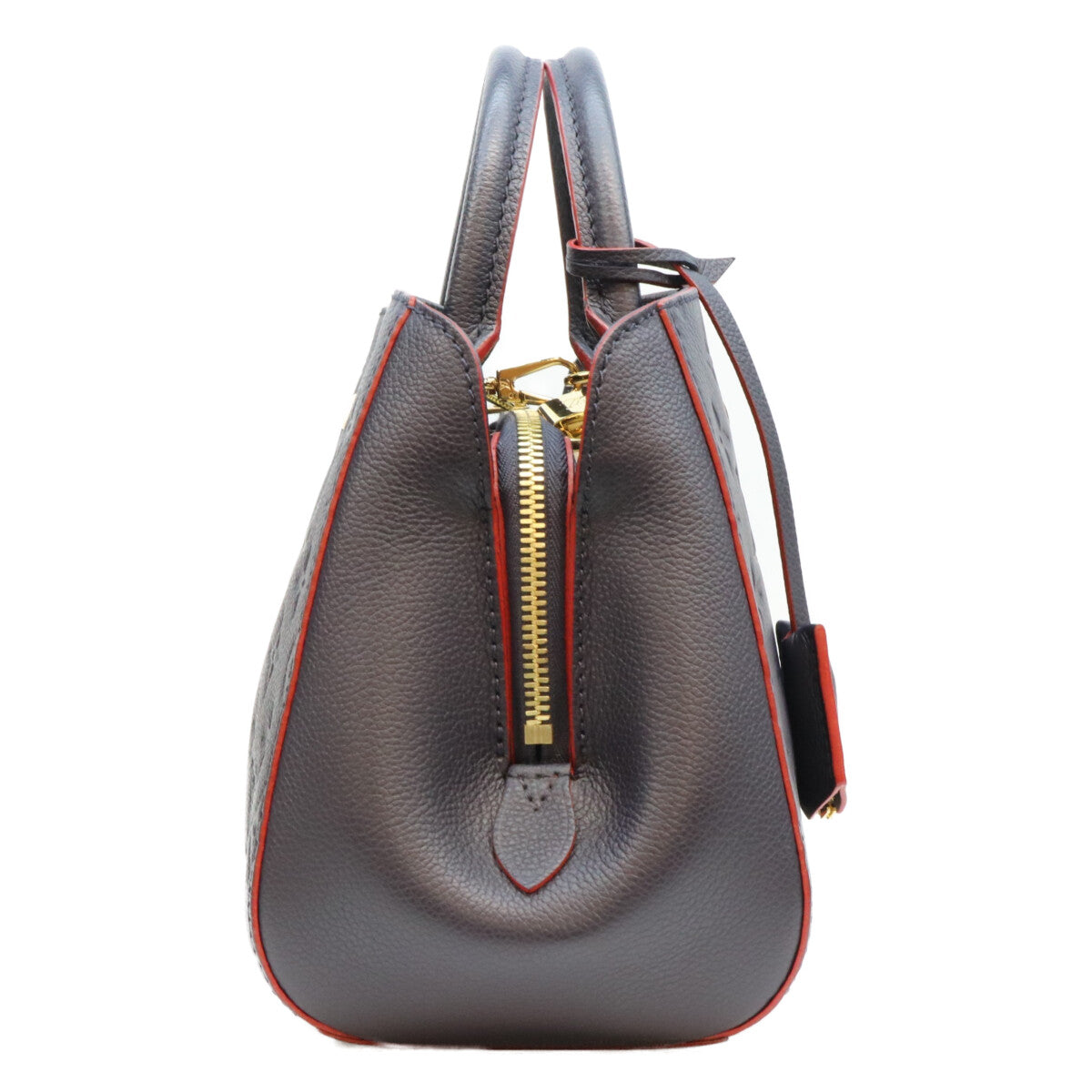 LOUIS VUITTON ルイヴィトン 2018 M42747 Marine Rouge Monogram Empreinte Montaigne BB shoulder bag