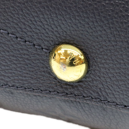 LOUIS VUITTON ルイヴィトン 2018 M42747 Marine Rouge Monogram Empreinte Montaigne BB shoulder bag