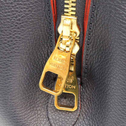 LOUIS VUITTON ルイヴィトン 2018 M42747 Marine Rouge Monogram Empreinte Montaigne BB shoulder bag
