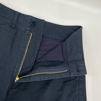 R.H VINTAGE Ron Herman Vintage Navy 4310600170 Cotton Chino Wide Cargo Pants Bottoms