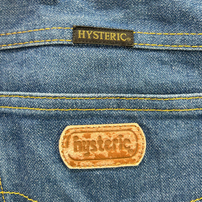 HYSTERIC ヒステリック ブルー 02221AP01 フレアデニムパンツ ボトムス