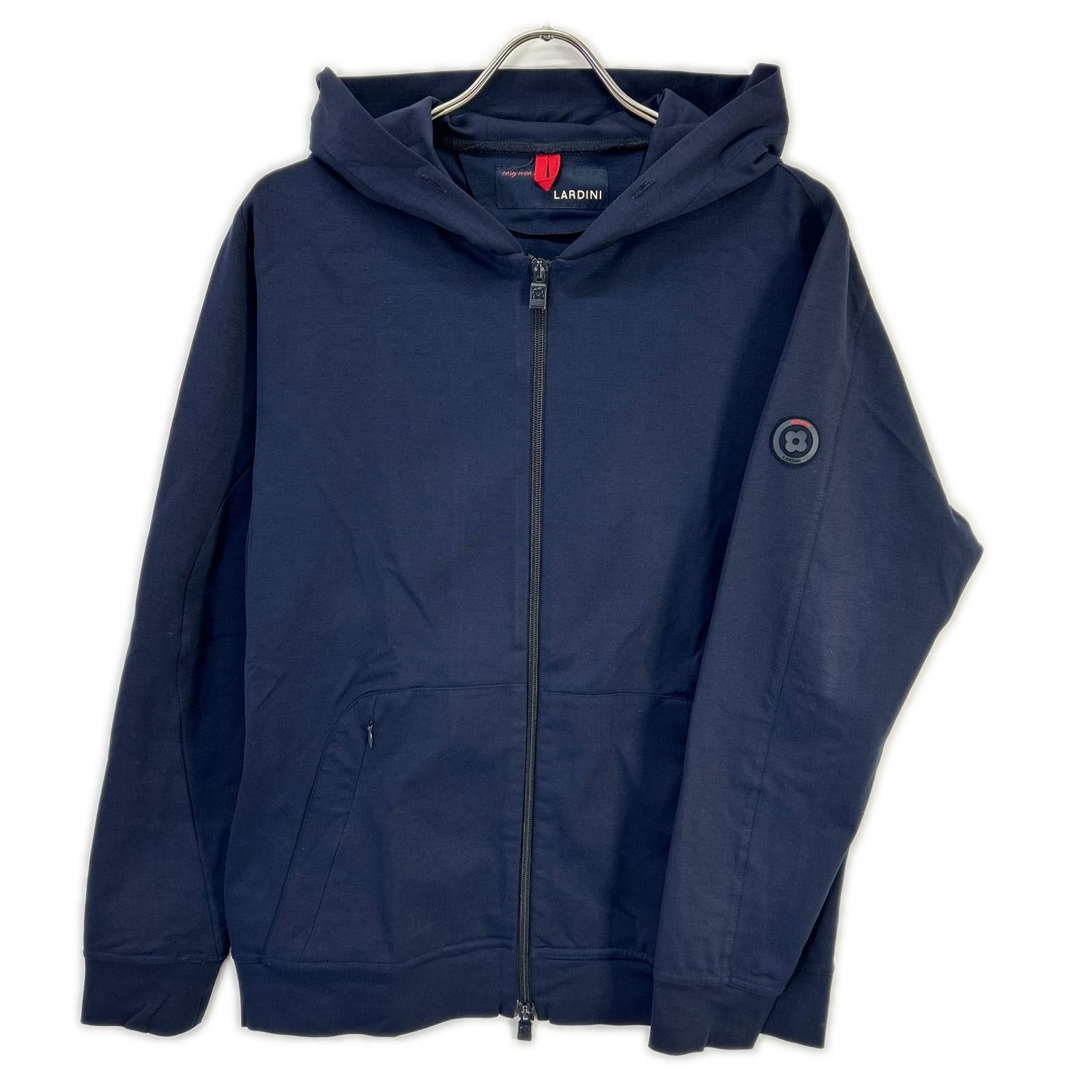 LARDINI ラルディーニ ネイビー JX5286-72 ジップアップフーディ