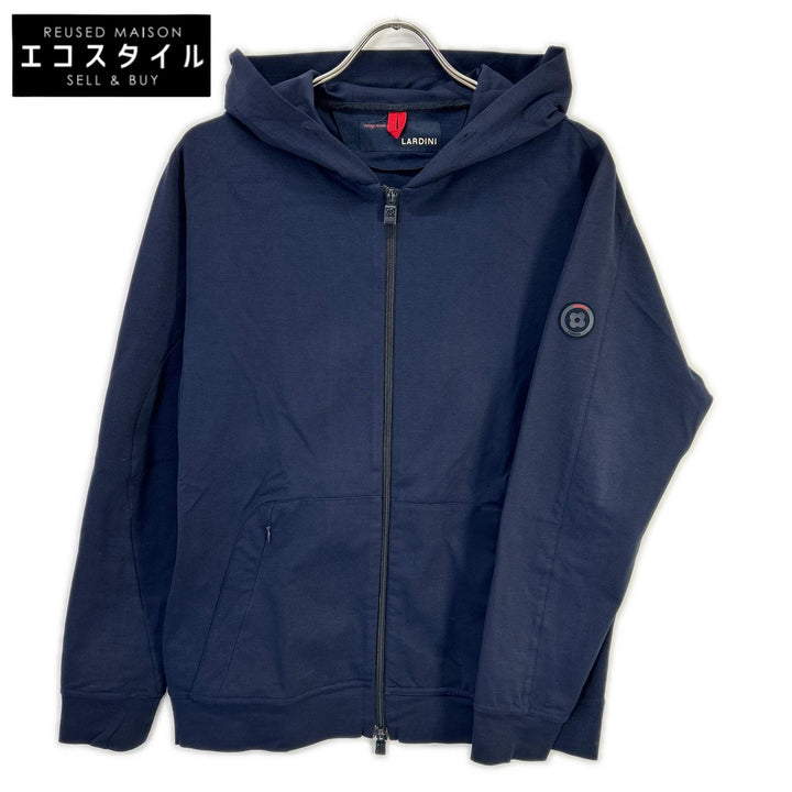 LARDINI ラルディーニ ネイビー JX5286-72 ジップアップフーディ トップス