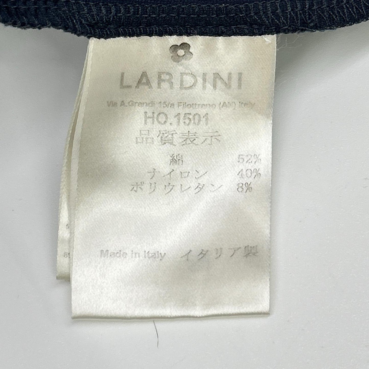 LARDINI ラルディーニ ネイビー JX5286-72 ジップアップフーディ トップス