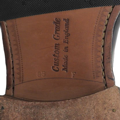 Church's チャーチ 美品 173 ポリッシュドバインダー ダービーシューズ メンズ ブラック 85F GRAFTON173 シューズ