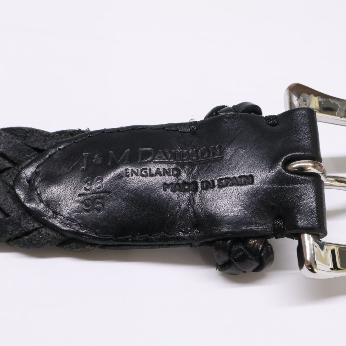 J&MDavidson ジェイアンドエムデヴィッドソン ENVELOPE BUCKLE TIP END 30MM エンベロープ バックル チップ エンド メッシュ ベルト